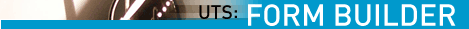 UTS: Form Builder